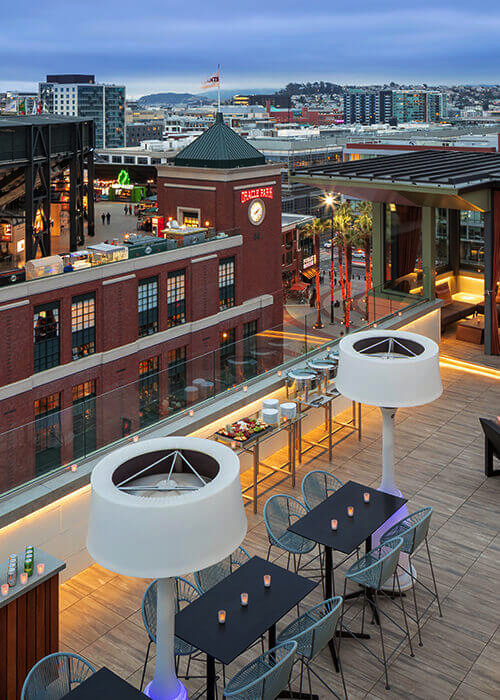 15 Best Hotel Bars In San Francisco - Rooftop at Via