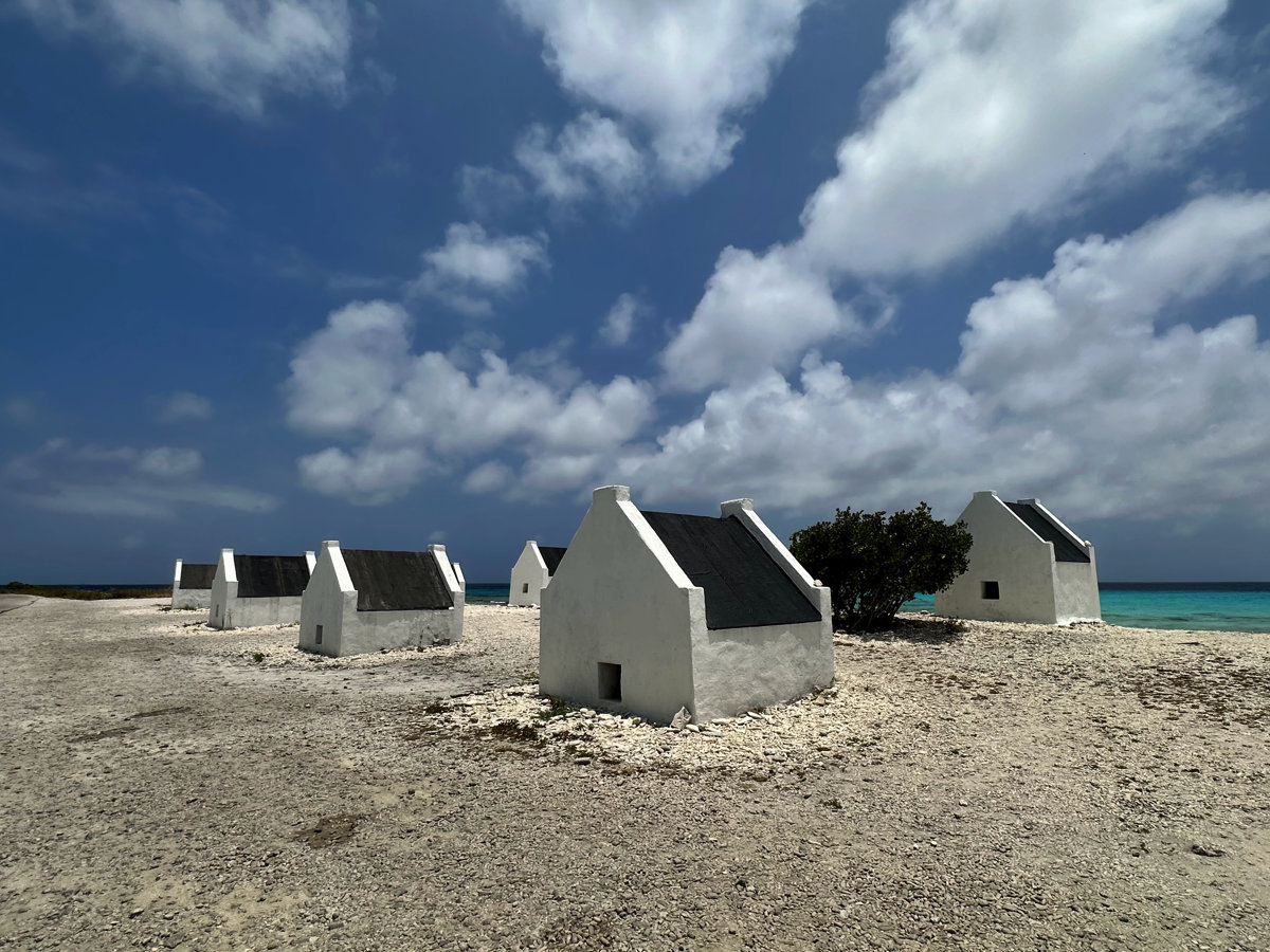 Slave huts of Bonaire