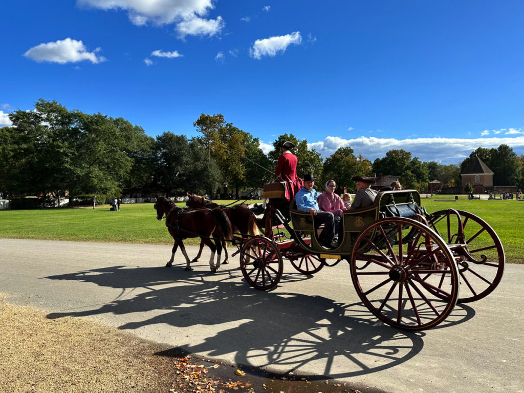 Horse Carriage Ride in Colonial Williamsburg