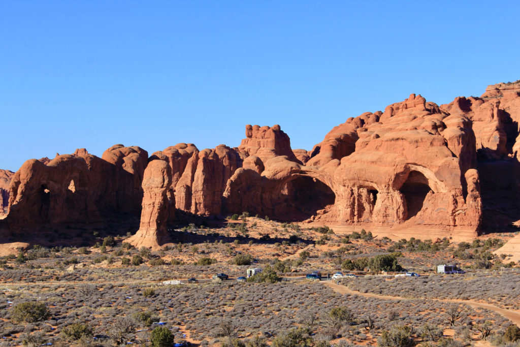 Looking towards Double Arch