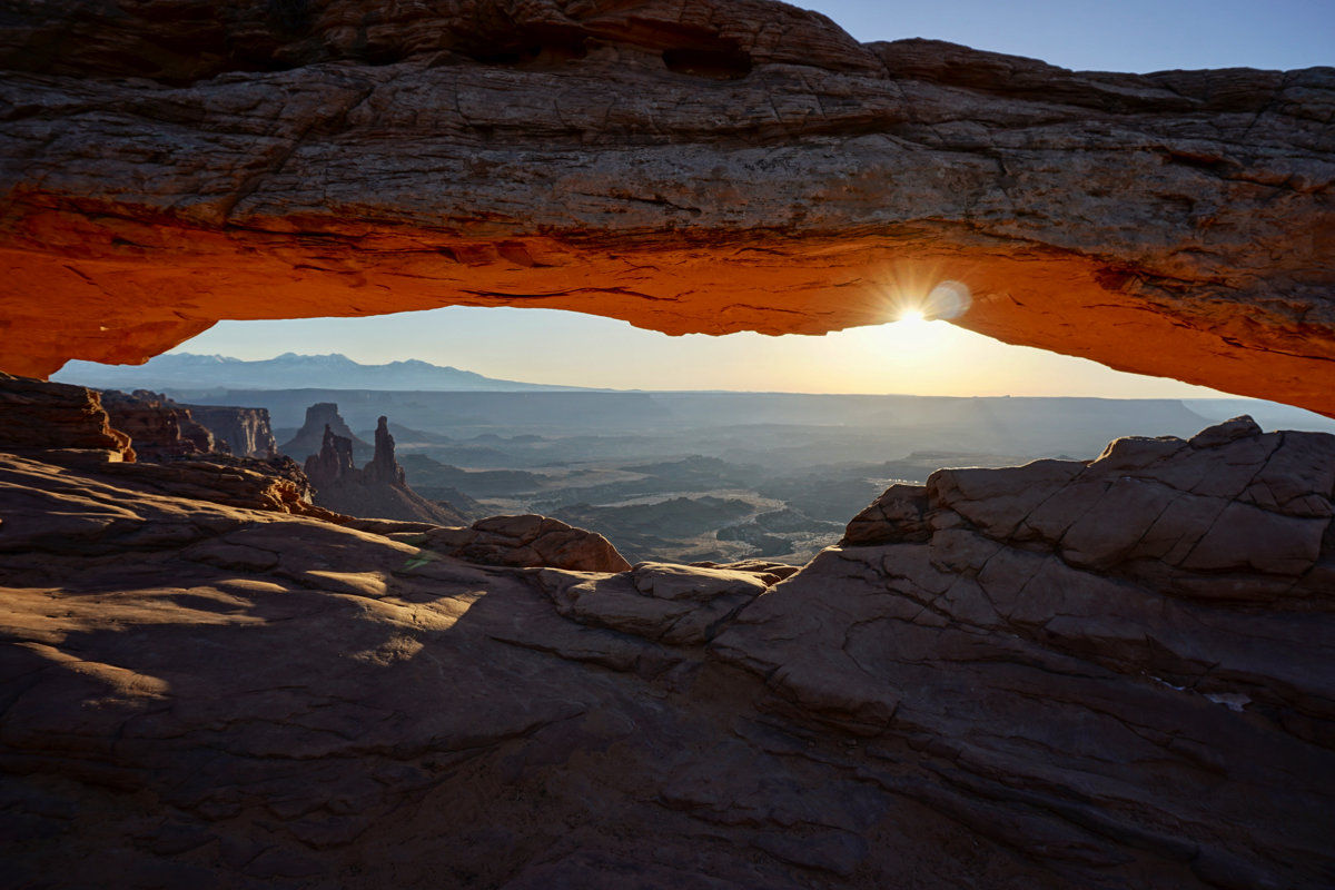 Mesa Arch at sunrise